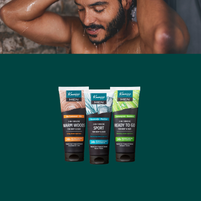 Gel douche en format mini pour hommes